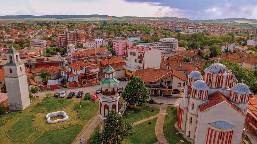 Панорама на Свети Николе. | Извор: svetinikolemakedonija Панорама на Свети Николе.