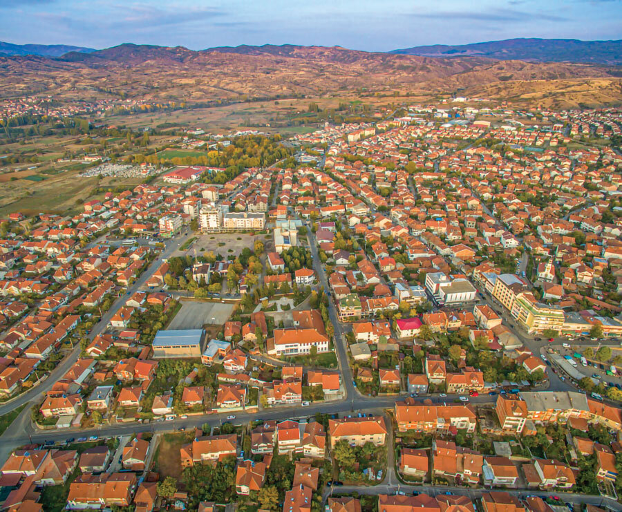 Панорама на Виница. | Извор: macedoniafromabove.mk Панорама на Виница. | Извор: macedoniafromabove.mk
