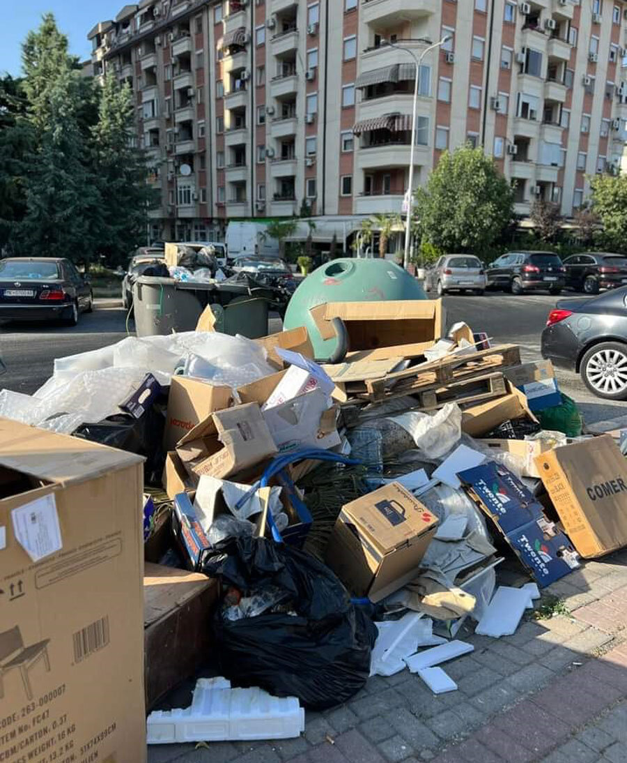 Ѓоргиевски: „Во месец јули, кога темературите се над 40 степени, да не се собира отпадот е еднакво со обид за создавање на епидемија.“ Ѓоргиевски: „Во месец јули, кога темературите се над 40 степени, да не се собира отпадот е еднакво со обид за создавање на епидемија.“