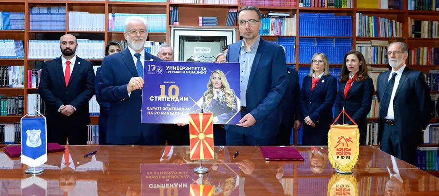 Додели 10 стипендии на Карате федерација на Македонија Додели 10 стипендии на Карате федерација на Македонија